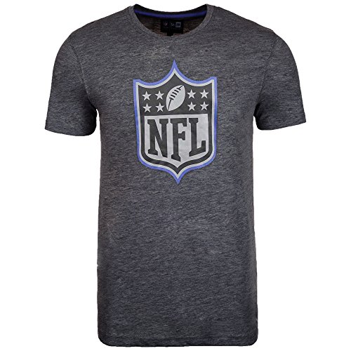 New Era NFL Logo T Shirt Grey Football Unisex Size Outline Men Kids Women - L von New Era