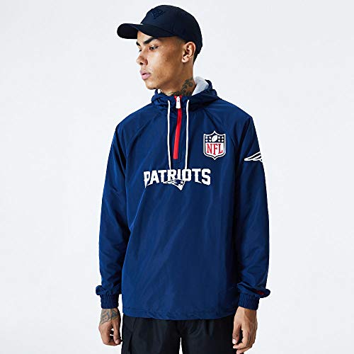 New Era NFL New England Patriots Windbreaker Herren dunkelblau/weiß, XXL von New Era