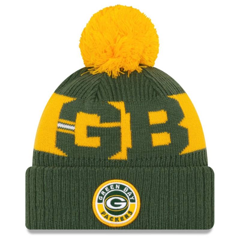 New Era NFL ON-FIELD Sideline Mütze - Green Bay Packers von New Era