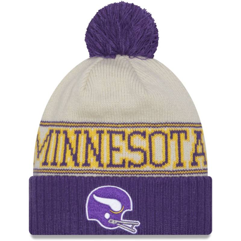 New Era NFL SIDELINE HISTORIC Winter Mütze Minnesota Vikings von New Era