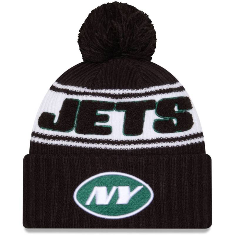 New Era NFL SIDELINE Winter Mütze New York Jets schwarz von New Era