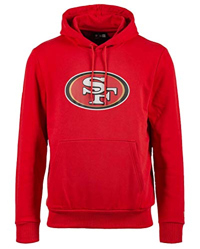 New Era - NFL San Francisco 49ers Team Logo Hoodie - Rot Farbe Rot, Größe 3XL von New Era