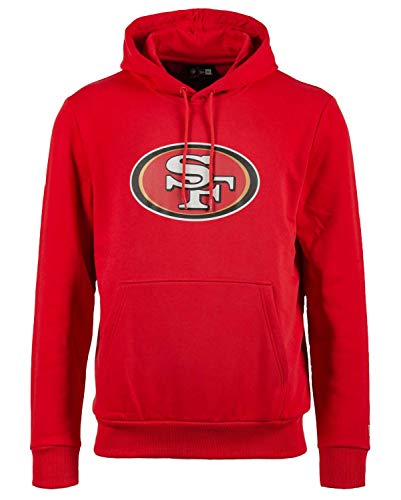 New Era - NFL San Francisco 49ers Team Logo Hoodie - Rot Farbe Rot, Größe 4XL von New Era