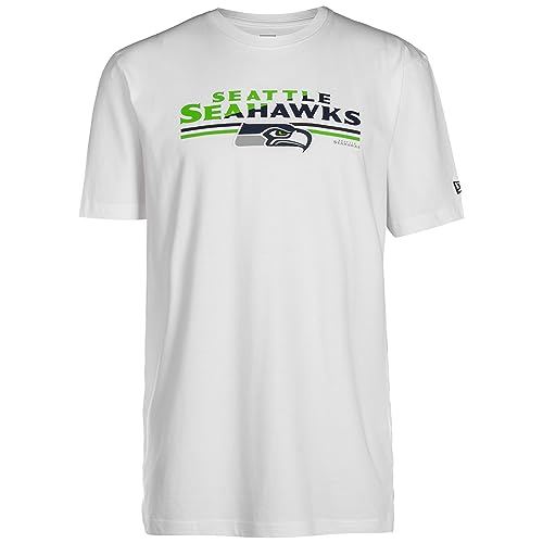 New Era NFL Seattle Seahawks 3rd Down T-Shirt Herren weiß/hellgrün, S von New Era