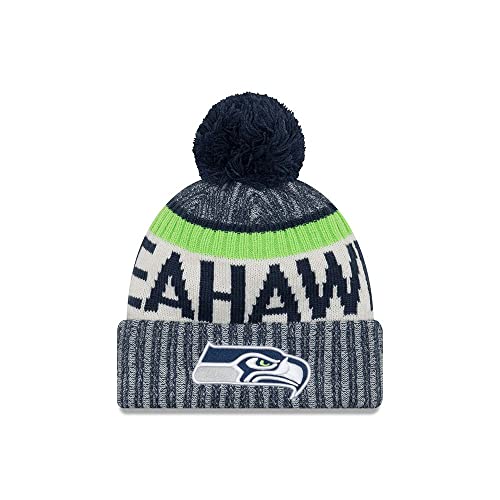 New Era NFL Seattle Seahawks Herren Strickmütze, One Size, MULTI von New Era