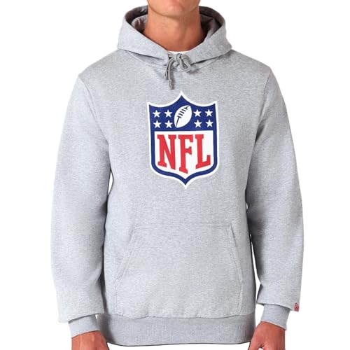 New Era NFL Shield NFL Team Logo Hoody Grau Kapuzenpullover - M von New Era