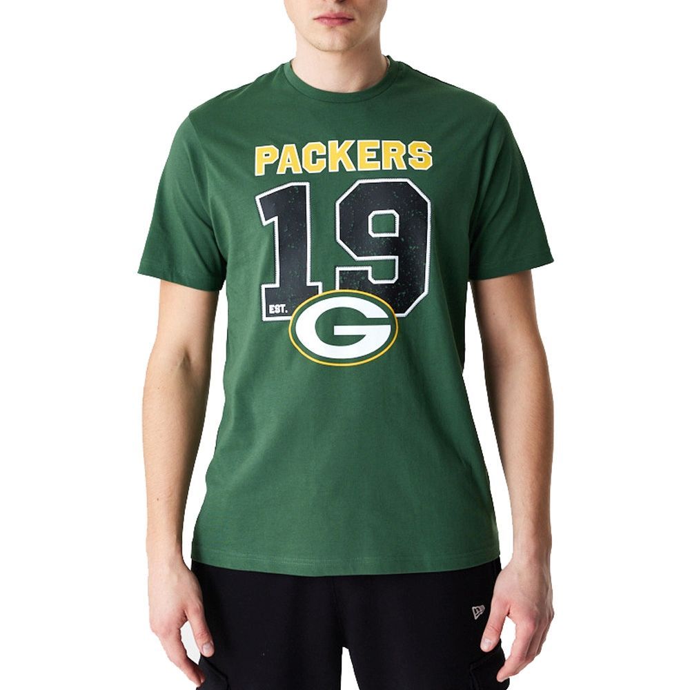 New Era NFL Shirt - DISTRESSED Green Bay Packers celtic von New Era