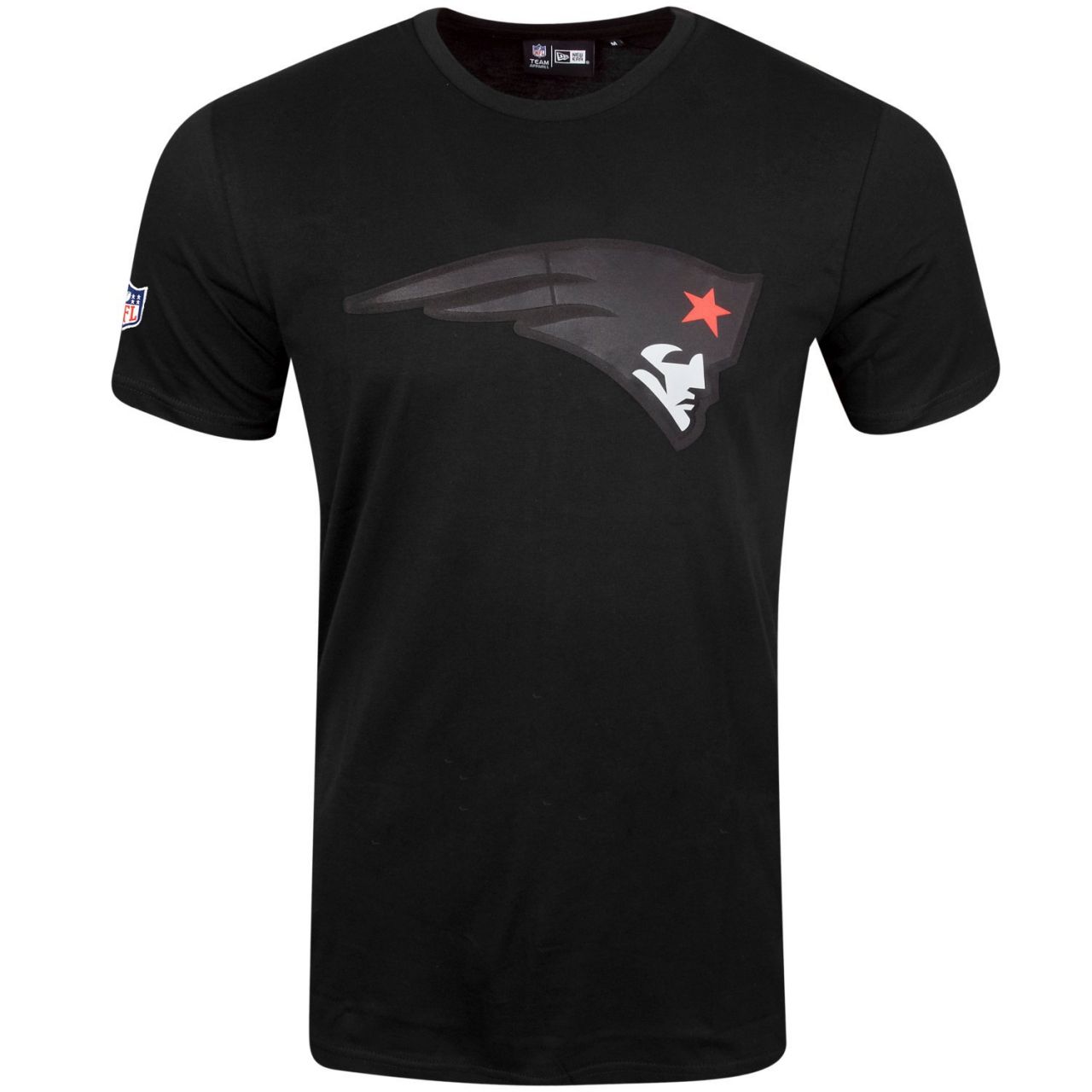New Era NFL Shirt - ELEMENTS New England Patriots schwarz von New Era