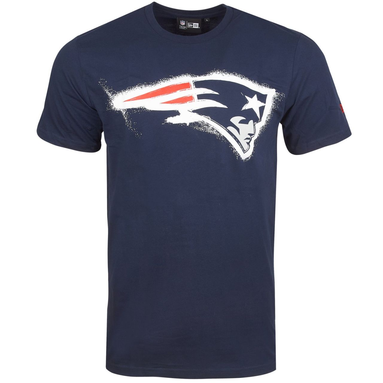 New Era NFL Shirt - SPRAY New England Patriots navy von New Era