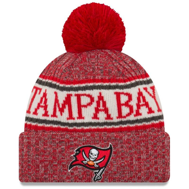 New Era NFL Sideline Bobble Wintemütze Tampa Bay Buccaneers von New Era