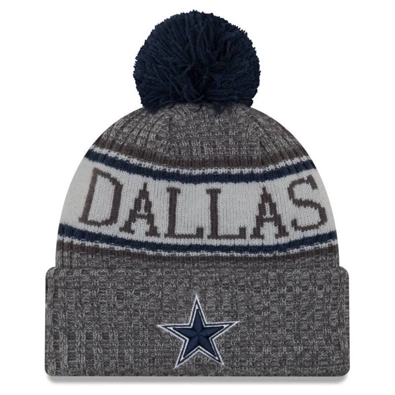 New Era NFL Sideline Graphite Mütze - Dallas Cowboys von New Era