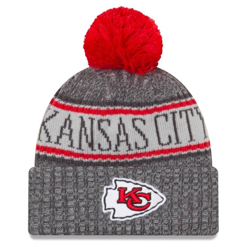 New Era NFL Sideline Graphite Mütze - Kansas City Chiefs von New Era