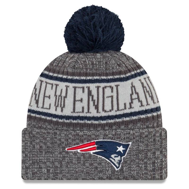 New Era NFL Sideline Graphite Mütze - New England Patriots von New Era