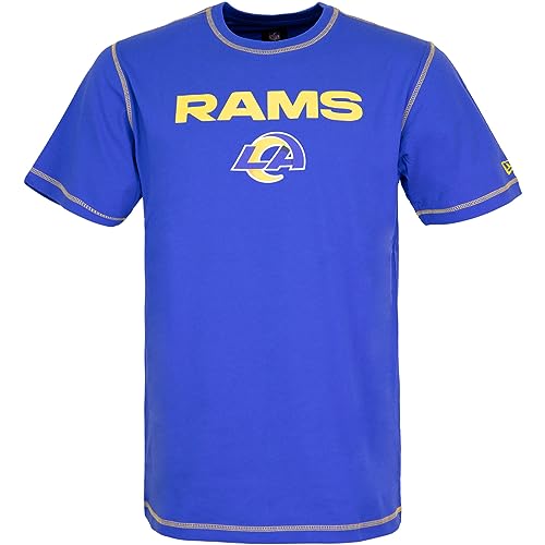 New Era NFL Team Sideline T-Shirt (as3, Alpha, m, Regular, Regular, LA Rams) von New Era