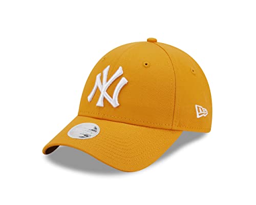 New Era NY Cap Yankees MLB Kappe Basecap Damen Frauen Mädchen gelb Sportives Accessoire - One-Size von New Era