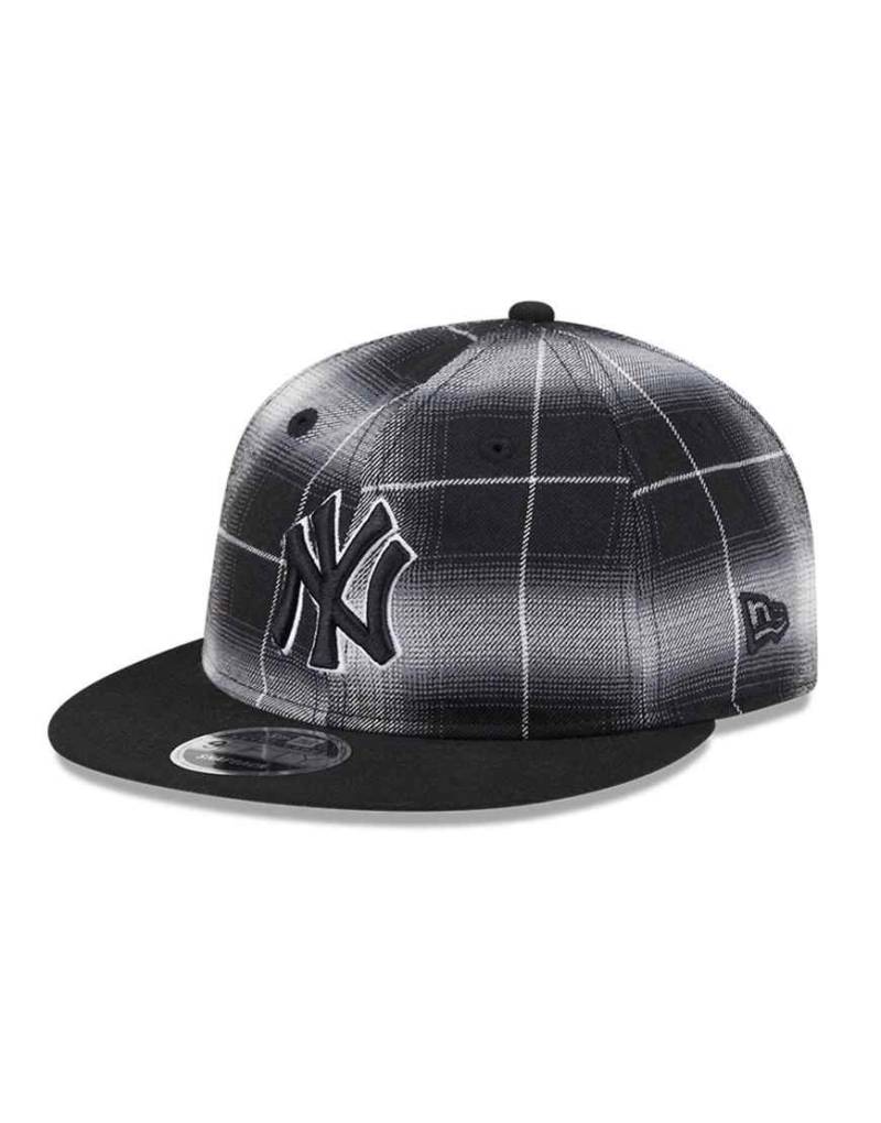 New Era - NY Yankees - 9Fifty - Karierte Kappe in Schwarz New Era - NY Yankees - 9Fifty - Karierte Kappe in Schwarz von New Era
