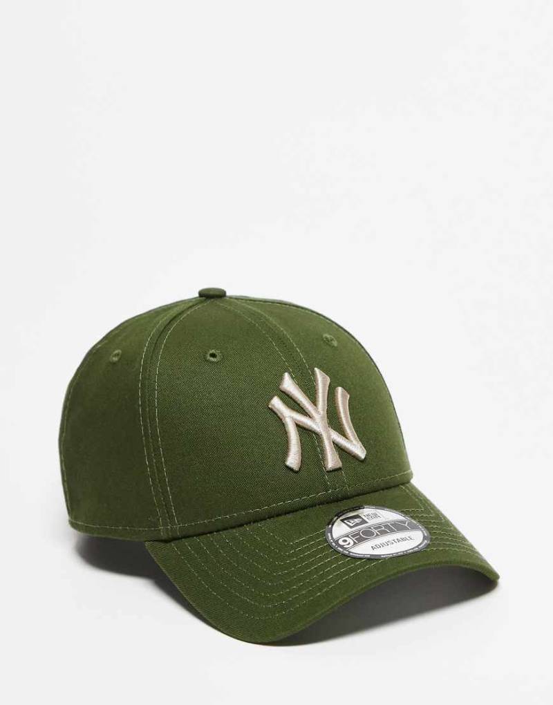 New Era - NY Yankees 9Forty - Kappe in Grün von New Era