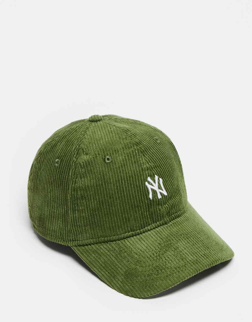 New Era - NY Yankees 9Twenty - Kappe in Grün mit Mini-Logo von New Era
