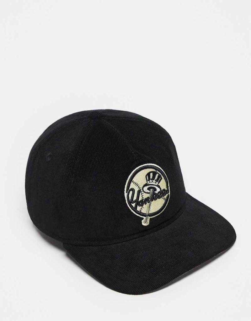 New Era - NY Yankees Golfer - Cord-Kappe in Schwarz von New Era