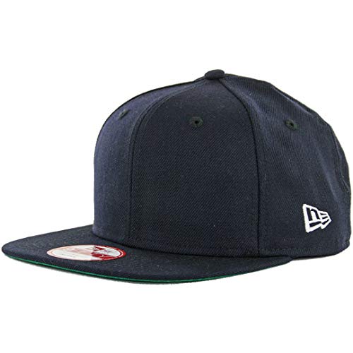 New Era Navy Blank Snapback Cap Blanko 9fifty 950 Basecap Mens OSFA von New Era