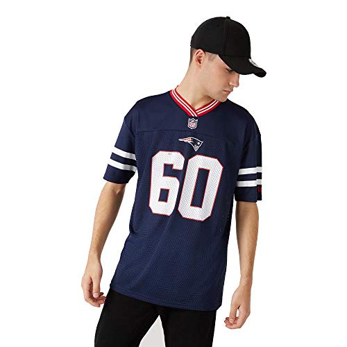 New Era New England Patriots T-Shirt NFL Jersey American Football Fanshirt Blau - 4XL von New Era