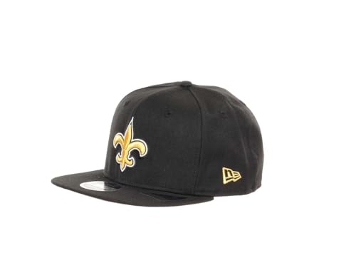 New Era New Orleans Saints NFL Black 9Fifty Original Fit Snapback Cap - One-Size von New Era