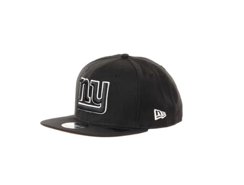 New Era New York Giants NFL Black 9Fifty Original Fit Snapback Cap - One-Size von New Era