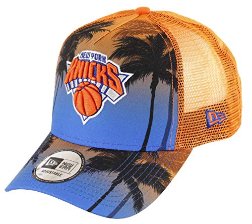 New Era New York Knicks NBA Palm A-Frame Trucker Cap - One-Size von New Era