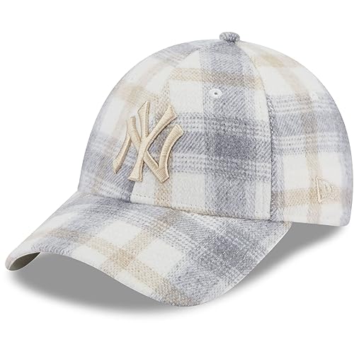 New Era New York Yankees 9Forty Adjustable Wool Optik Beige - One-Size von New Era