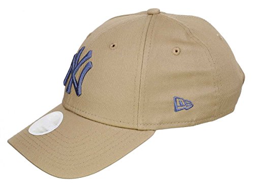 New Era New York Yankees League Essential Beige 9Forty Women Adjustable Cap - One-Size von New Era