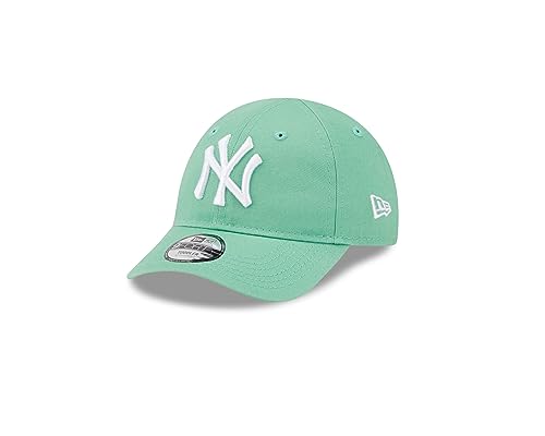 New Era New York Yankees Baseball Kinderkappe grün Teamlogo gebogener Schirm Klettverschluss Cap - Toddler von New Era