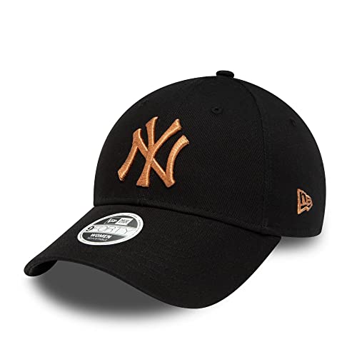 New Era New York Yankees Basecap Damen Frau schwarz MLB Baseball Cap Kappe - One-Size von New Era