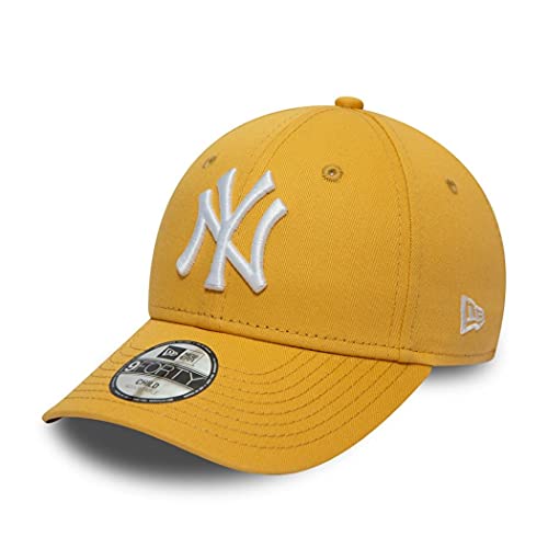 New Era New York Yankees Cap 9Forty MLB Basecap verstellbar Baseball Kinder Kappe gelb - Youth von New Era