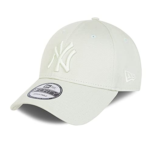 New Era New York Yankees - - Cap Kappe Fanaccessoire - gebogener Schirm Strapback - hellgrün - One Size - One-Size von New Era