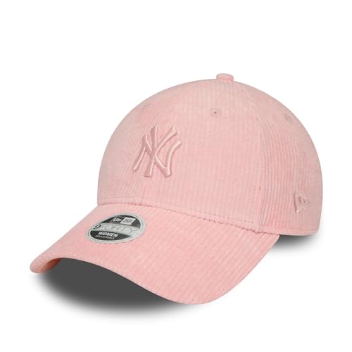 New Era New York Yankees Damenkappe MLB Baseball verstellbar Basecap Cap Cord Teamlogo Frau Mädchen rosa - One-Size von New Era