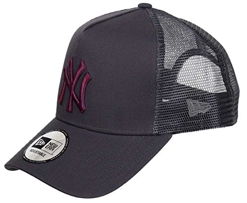New Era New York Yankees Gray Edition A-Frame Trucker Cap - One-Size von New Era
