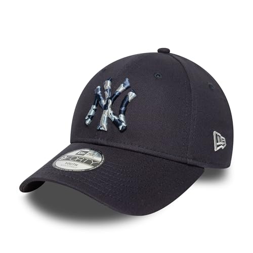 New Era New York Yankees Kindercap Camouflage Logo 9Forty Kappe Mädchen Junge MLB Sommer blau - Child von New Era
