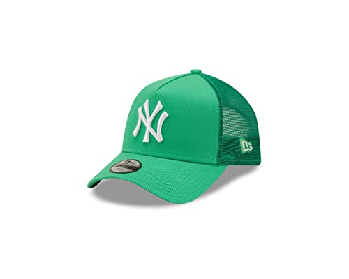 New Era New York Yankees Kinderkappe Grün Snapback Mesh Basecap Trucker - Youth von New Era