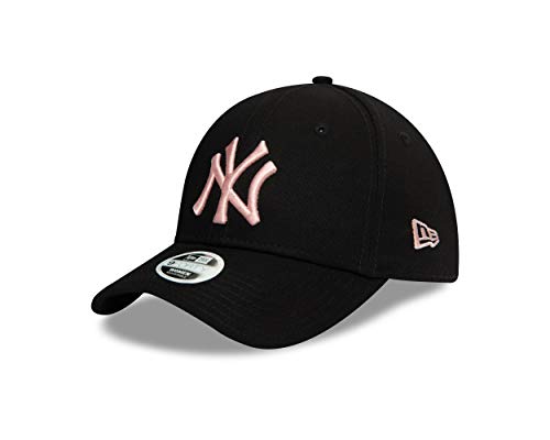 New Era New York Yankees MLB Cap 9Forty Basecap verstellbar Damen Baseball Colour Essential schwarz - One-Size von New Era