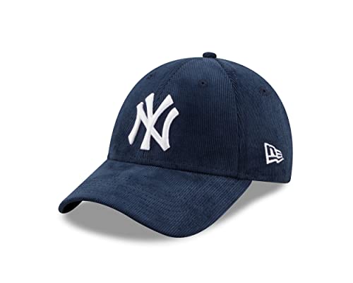 New Era New York Yankees MLB Cap 9Forty Basecap verstellbar Kappe Baseball Cord Damen blau - One-Size von New Era