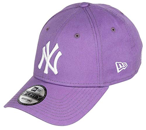 New Era New York Yankees MLB Cap 9forty Verstellbar Baseball Lila Weiss - One-Size von New Era