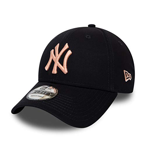 New Era New York Yankees MLB Cap Verstellbar Baseball 9forty Damen Blau Rosa - One-Size von New Era