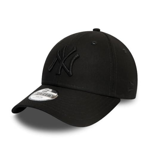 New Era New York Yankees MLB League Essential Black 9Forty Adjustable Kids Cap - Youth von New Era