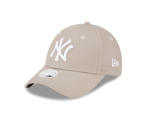 New Era New York Yankees MLB League Essential Lightbrown 9Forty Adjustable Women Cap - One-Size von New Era