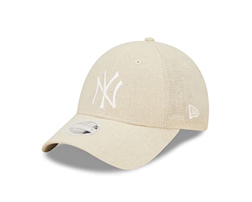 New Era New York Yankees MLB Linen Stone White 9Forty Adjustable Women Cap - One-Size New Era New York Yankees MLB Linen Stone White 9Forty Adjustable Women Cap - One-Size von New Era