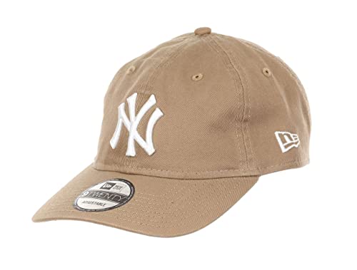 New Era New York Yankees MLB Team Khaki 9Twenty Unstructured Strapback Cap - One-Size von New Era