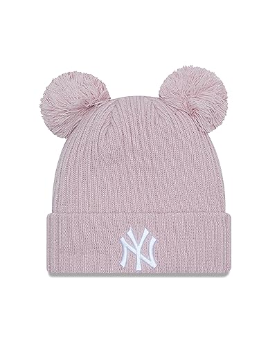New Era New York Yankees Rose MLB Double Pom Cuff Knit Women Beanie - One-Size von New Era