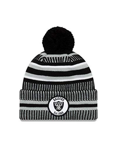 New Era Oakland Raiders NFL 2019 On Field Home Kids Beanie - Youth von New Era