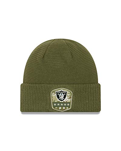 New Era Salute to Service Wintermütze - Oakland Raiders von New Era