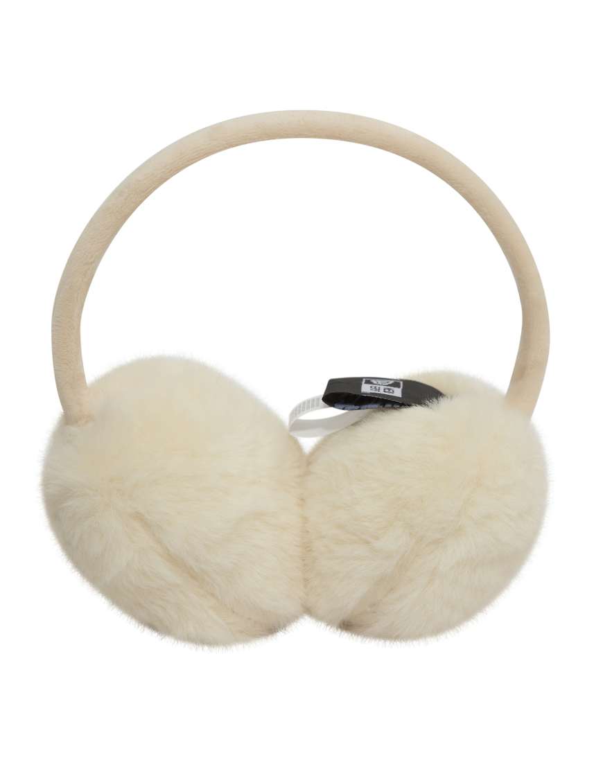 New Era - Ohrenschützer aus Kunstpelz in Beige-Neutral von New Era